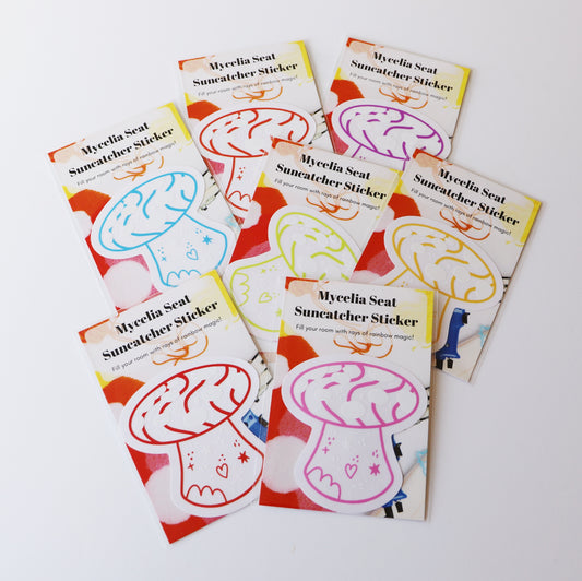 Mycelia Rainbow Maker Window Stickers