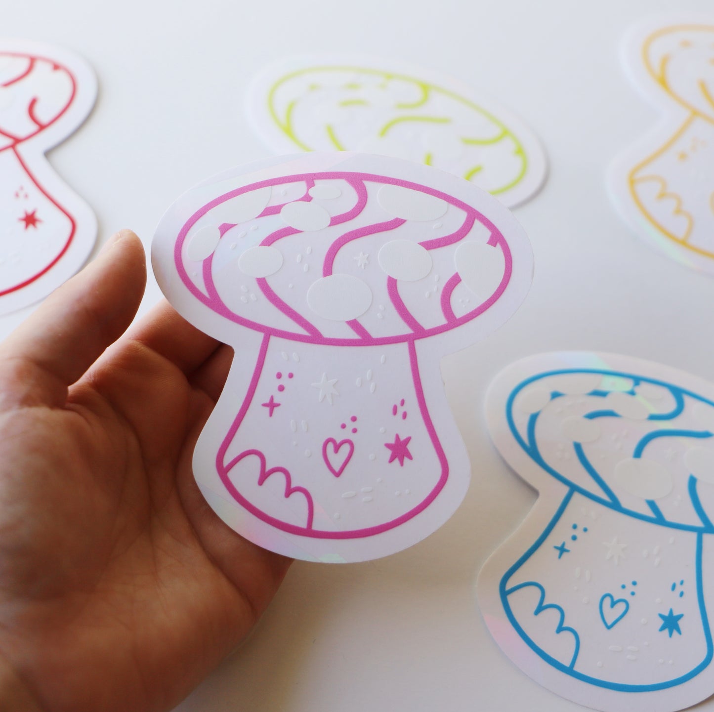 Mycelia Rainbow Maker Window Stickers