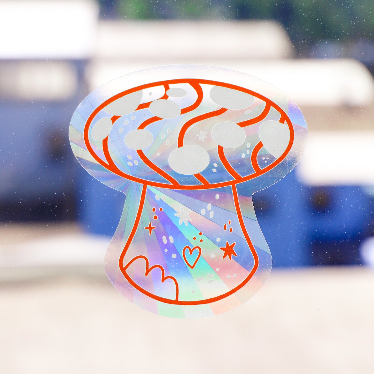 Mycelia Rainbow Maker Window Stickers