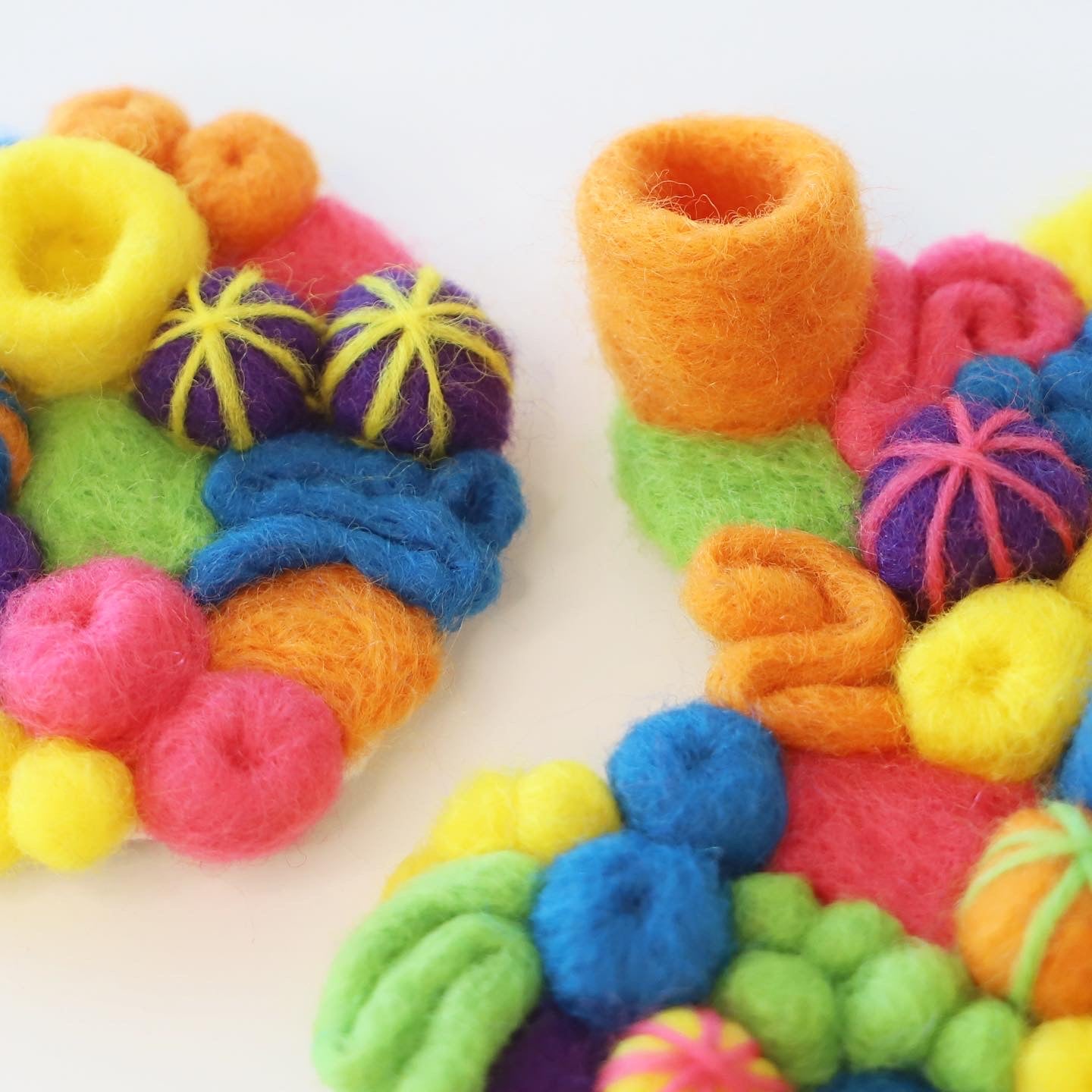 Fantastic Felting - Needle Felted Seascapes Kit - RAINBOW