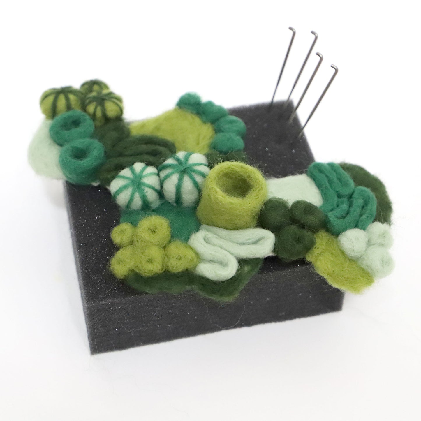 Fantastic Felting - Needle Felted Seascapes Kit - GREENS