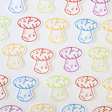 Load image into Gallery viewer, Mycelia Rainbow Maker Window Stickers
