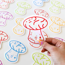 Load image into Gallery viewer, Mycelia Rainbow Maker Window Stickers
