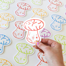 Load image into Gallery viewer, Mycelia Rainbow Maker Window Stickers
