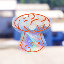 Load image into Gallery viewer, Mycelia Rainbow Maker Window Stickers
